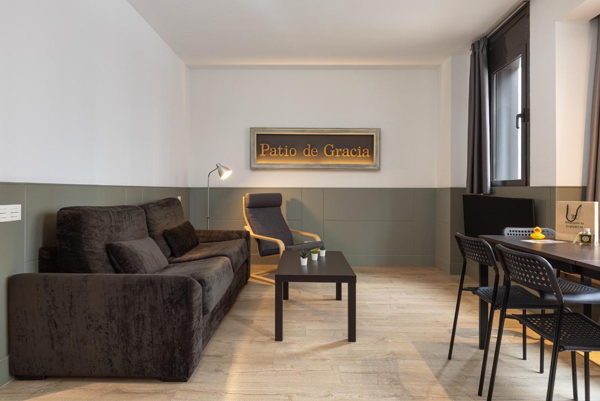 バルセロナEnjoybcn Patio De Galaアパートメント エクステリア 写真
